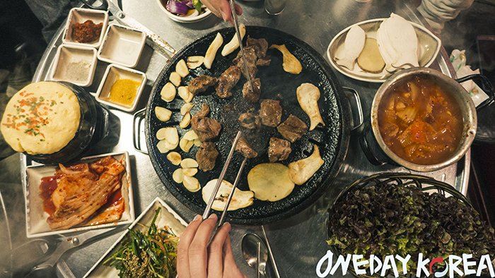 Korean BBQ Samgyeopsal