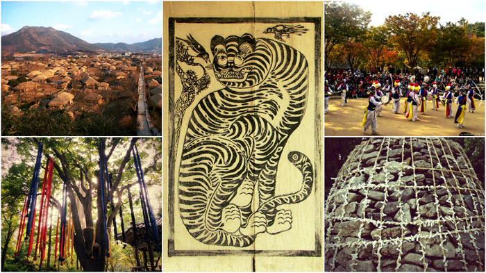 Korean Folk Village and Suwon Fortress Castle Tour